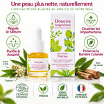 Précise soin purifiant Douces Angevines avec ses bénéfices anti-imperfections et certifications naturelles