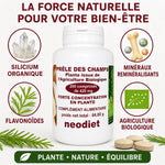 Prêle des champs Neodiet 200 comprimés - Silicium organique et minéraux reminéralisants biologiques