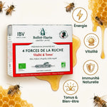Ballot-Flurin 4 Forces de la Ruche bio 10 ampoules - Énergie, Vitalité, Immunité, Bien-être