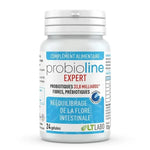 Probioline Expert flore intestinale 24 gélules LT Labo flacon blanc et bleu