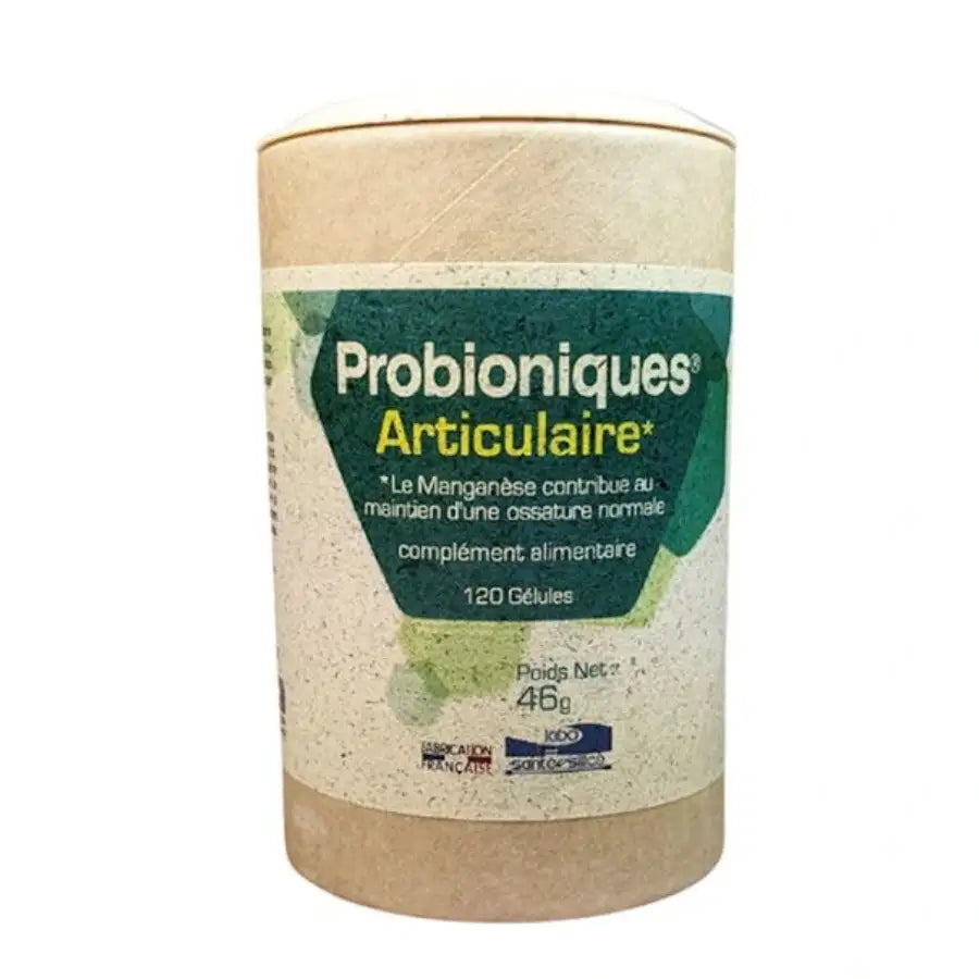 Boîte de 120 gélules de probioniques de la marque Labo Santé Silice