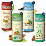 Ensemble programme Ayurvédique AyurVana : Triphala Bio, Trikatu, Trimada et Guggul pour poids idéal
