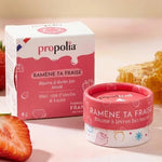 Propolia Baume à lèvres bio teinté Ramène ta Fraise 6g avec fraises et miel