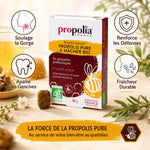 Propolis Pure Bio 10g Propolia - soulage gorge, renforce défenses, apaise gencives