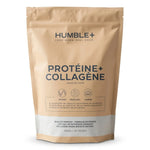 Humble+ Protéine Peptides Collagène Marin Type 1 saveur Café 600g