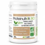 ProteinultrAA poudre protéine végétale bio sans gluten 300g pot blanc