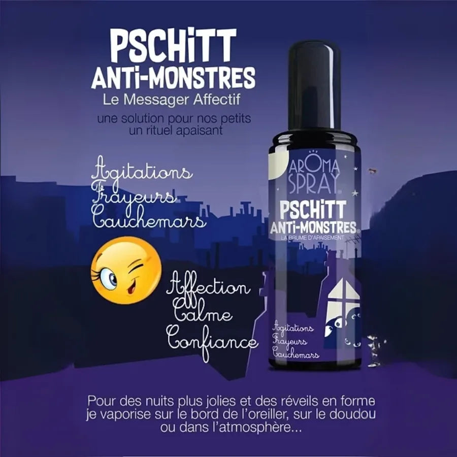 Les bienfaits du Pschitt Anti monstre