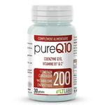 Pure Q10 100 mg LT Labo - Flacon de 30 gélules anti-âge avec CoQ10, vitamines B1 et C