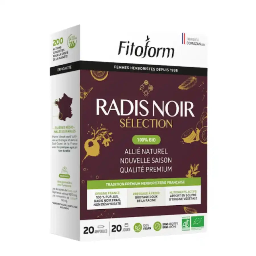 Radis noir Fitoform, allié naturel. 
