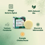 Recharge parfum solide Le Mystérieux Lamazuna 20ml avec bénéfices naturels bio