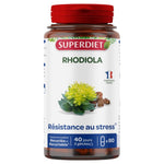 Boite de Rhodiola Bio de 80 gélules de la marque Superdiet
