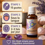 Rhodocrosite élixir cristal 30ml Ansil avec mode d'emploi : 15 gouttes sous la langue 2-3 fois par jour