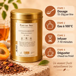 Rooibos Coulis d'Abricot Bio Place des Thés - Guide de préparation en 4 étapes