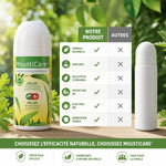 Comparaison Roll-on Anti-Moustique MoustiCare 50ml vs produits concurrents avec formule naturelle sans DEET