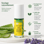 Roll-on MoustiCare 5ml bio avec bénéfices: soulagement express, 100% Ecocert, huiles essentielles, format pocket