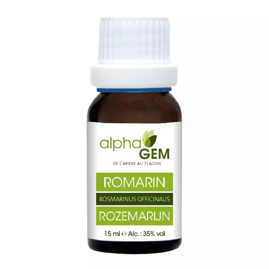 Un flacon de 15 ml de Romarin de la marque Alphagem