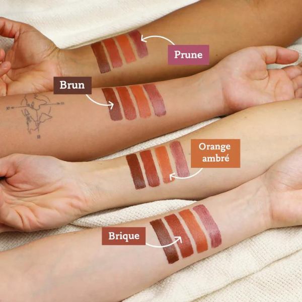 Comparatif entre les différentes du rouge à lèvre comme avant