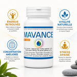 Samavance 30 gélules - Fatigue stress - Énergie retrouvée, vitalité naturelle et concentration améliorée