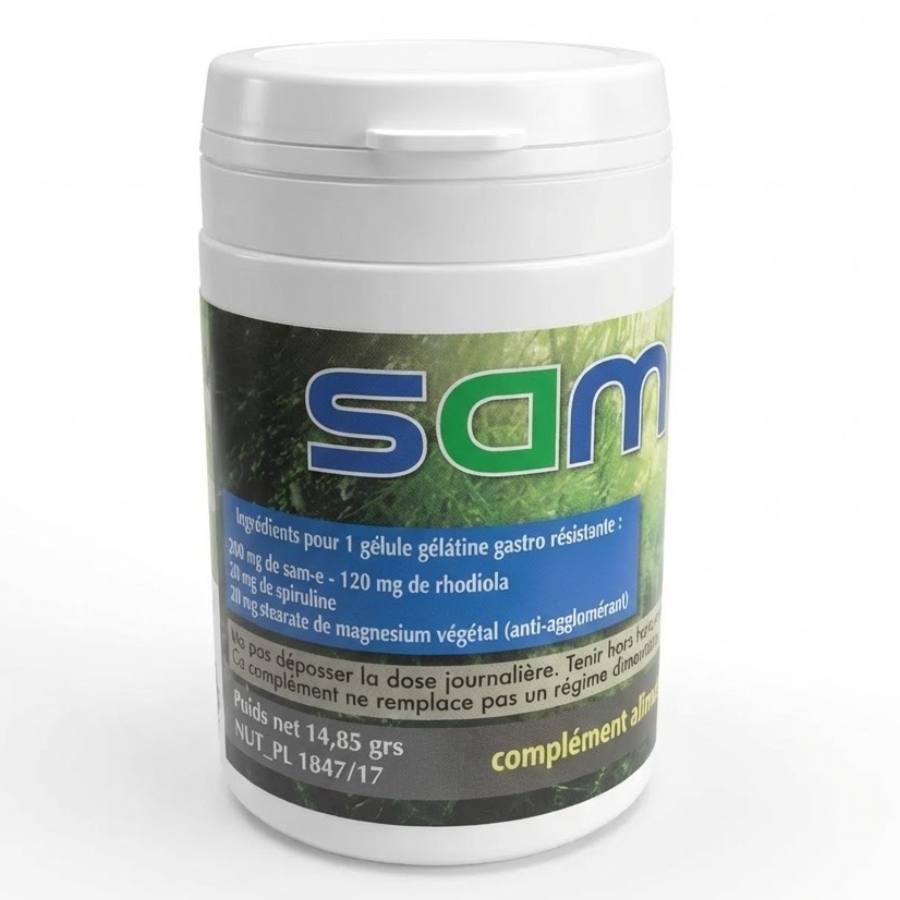 Une boîte de 30 gélules de samavance de la marque jade recherche