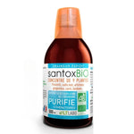 Un flacon de santox buvable bio, concentré de 9 plantes, de 500ml de la marque LT LABO