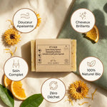 Savon Calin N°3 Jolis Baumes avec bénéfices naturels : douceur, brillance cheveux et zéro déchet