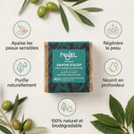 Savon d'Alep Najel 40% huile de laurier avec ses 5 bénéfaits naturels pour la peau
