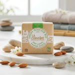 Savon de Marseille douceur bio amande douce La Corvette 100g avec emballage kraft