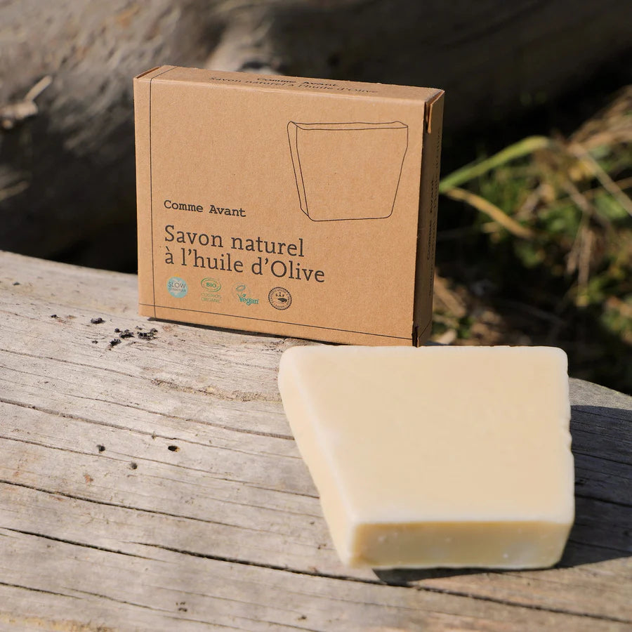 Visuel d'ambiance du Savon à l'Huile d'Olive bio Comme Avant