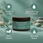 Savon noir d'Alep eucalyptus Najel 180g avec bénéfices naturels et rituels de bien-être
