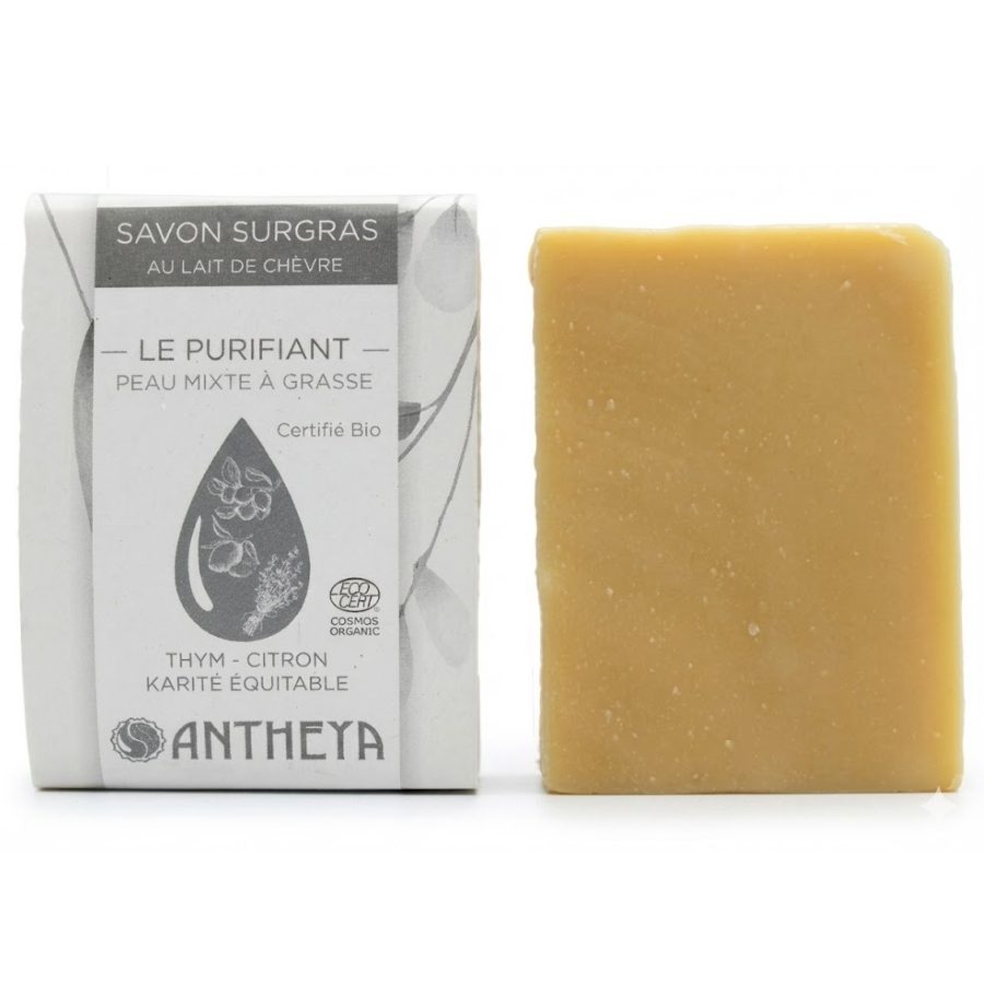 Savon surgras au lait de chèvre - 100g - Antheya
