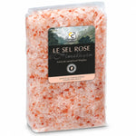 Sel rose cristaux Himalaya 1kg Comptoirs et compagnies sachet