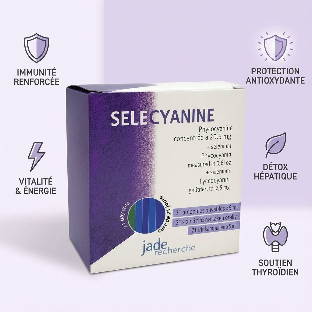 Les bienfaits de Sélecyanine de Jade Recherche