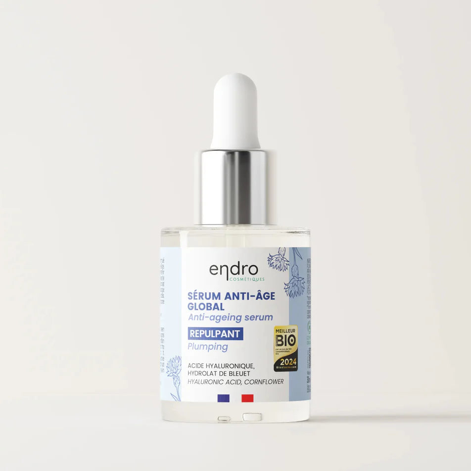 Un sérum anti-âge global repulpant de la marque Endro