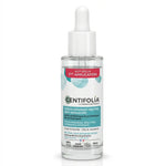 Sérum Apaisant Anti-Rougeurs Bio Centifolia 30ml avec pipette sur fond blanc