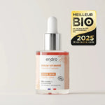 Flacon de Sérum vitaminé bonne mine de ENDRO élu meilleur produit bio par Biolaune