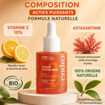 Sérum Bonne Mine Endro 10% Vitamine C avec ingrédients naturels et astaxanthine