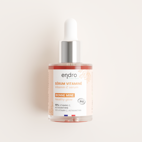 Un sérum bonne mine 10% vitamine C de 30 ml de la marque Endro