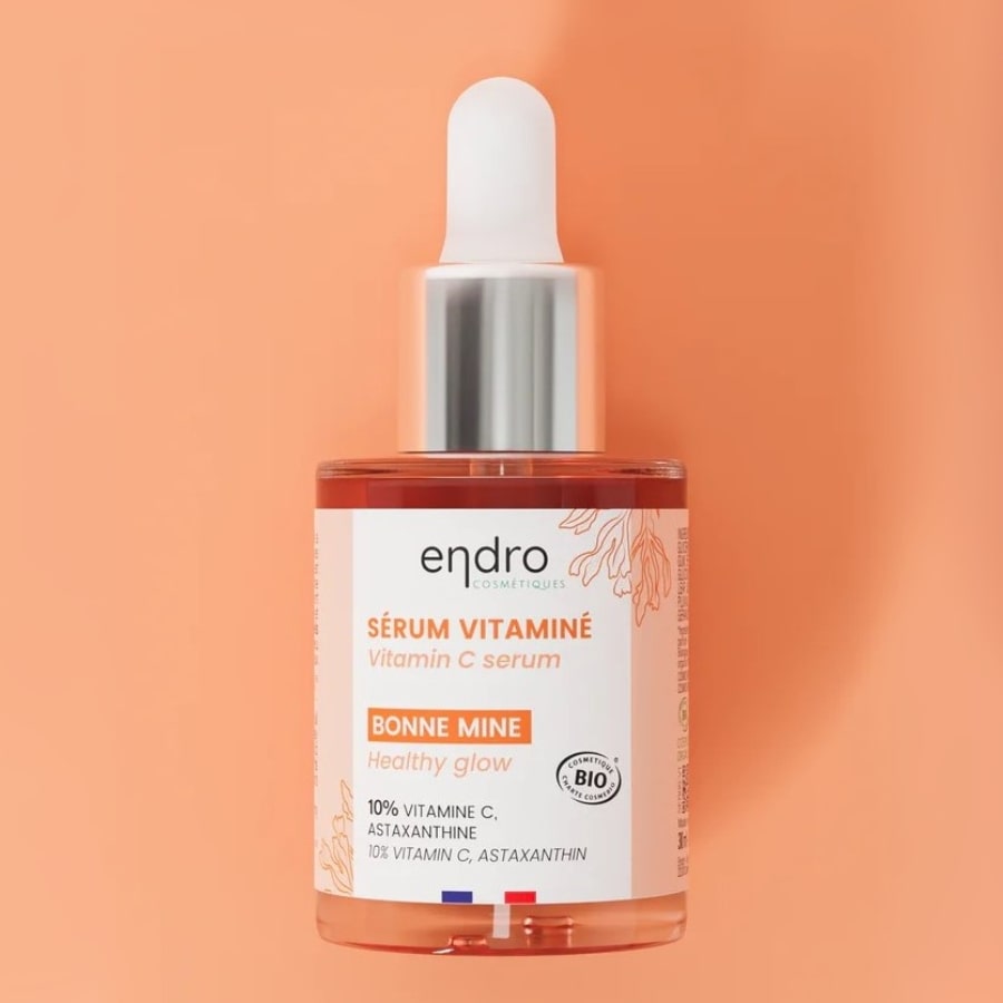 Un sérum bonne mine 10% vitamine C de 30 ml de la marque Endro