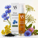 Sérum Clairessence Bio 50ml Arc en Sels avec ingrédients botaniques bleuets et hélichrysum