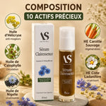 Sérum Clairessence Bio 50ml avec ses 10 actifs précieux - Huiles essentielles et botaniques pour la peau