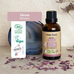Les labels du sérum corps relaxant de 50 ml de la marque Comme Avant
