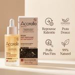 Sérum Acorelle Anti-repousse Bio 50ml avec bénéfices : repousse ralentie, peau douce, poils fins, 99% naturel