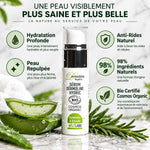 Sérum Dermoline Hydric 30ml bio avec ingrédients naturels, anti-rides et hydratant certifié Cosmos Organic