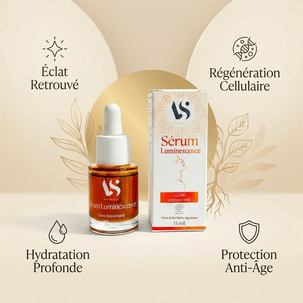 Sérum Luminescence Ultimate Bio Arc en Sels 15ml avec bénéfices skincare bio et anti-âge