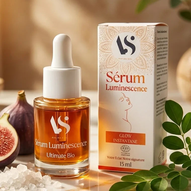 Sérum Luminescence Ultimate Bio 15ml Arc en Sels avec flacon compte-gouttes et boîte ornementale