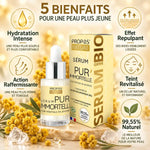 Sérum Pur'Immortelle bio 30ml Propos'Nature avec bénéfices hydratation et effet repulpant