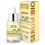 Sérum Pur'Immortelle bio Propos'Nature 30ml avec flacon et boîte dorée