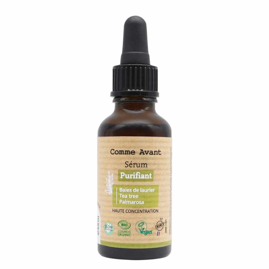 Un sérum visage purifiant de 30 ml de la marque Comme Avant