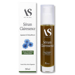 Un flacon de 30ml de sérum clairessence avec son emballage, de la marque arc en sels