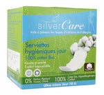 Boite de 10 Serviettes ultra-minces Jour en coton Bio de Silver Care